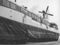 SRN4 Sure (GH-2005) with Hoverlloyd undergoing maintenance